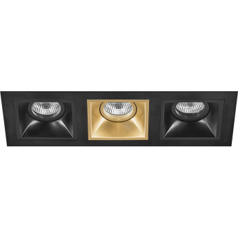 Комплект из светильников и рамки LIGHTSTAR Domino D537070307