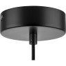 Люстра LIGHTSTAR VETRO 801202 1х6W G9 черный прозрачный