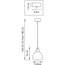 Подвес LIGHTSTAR LOFT 765017